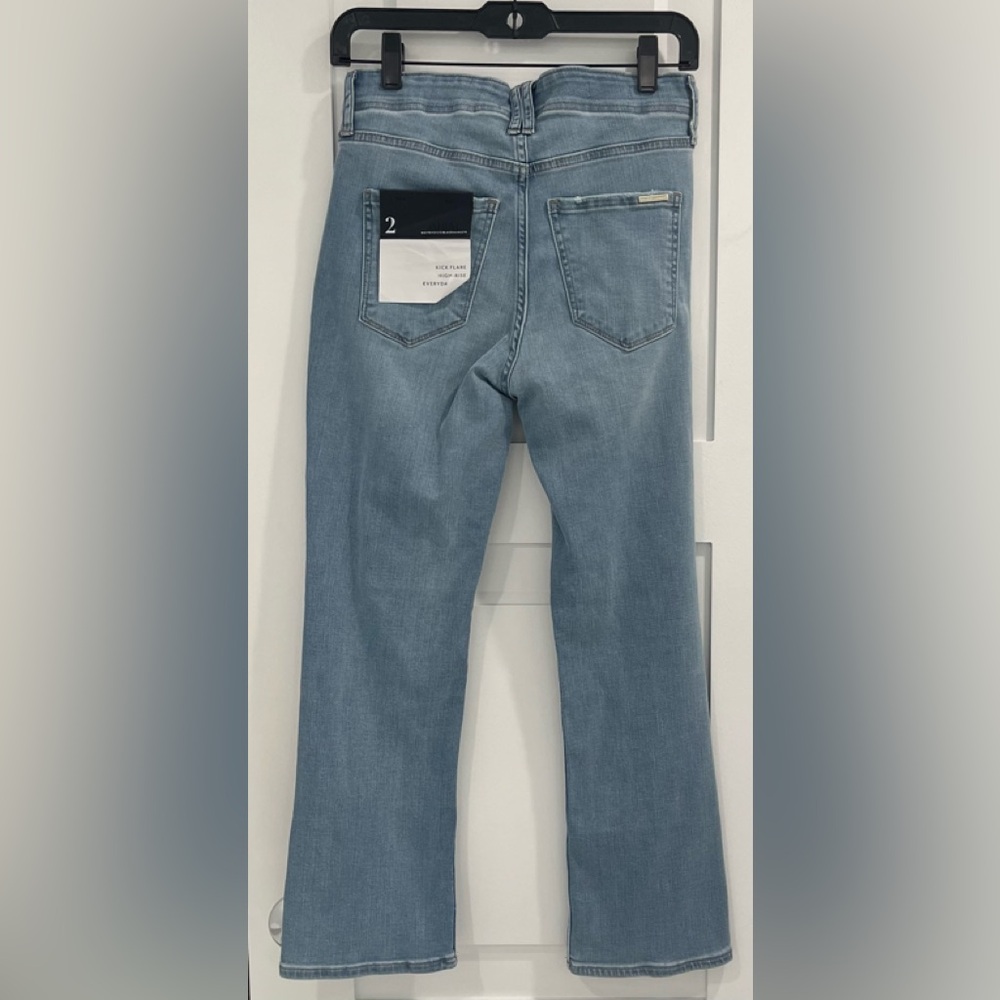 White House Black. Market High-Rise Double
Pocket Kick Flare Jeans, Size 2, NWT - Picture 2 of 10